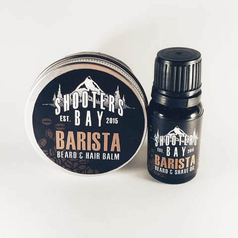 BARISTA Beard and Shave Oil 10ml & Balm 45gm