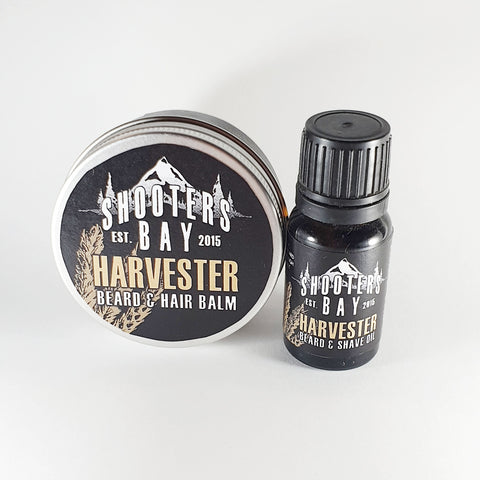 HARVESTER Beard and Shave Oil 10ml & Balm 45gm