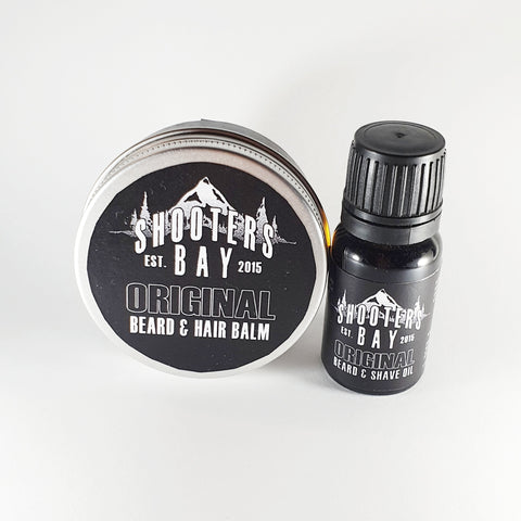 ORIGINAL Beard and Shave Oil 10ml & Balm 45gm