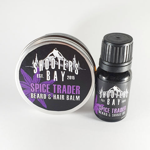 SPICE TRADER beard oil 10ml & balm 45gm