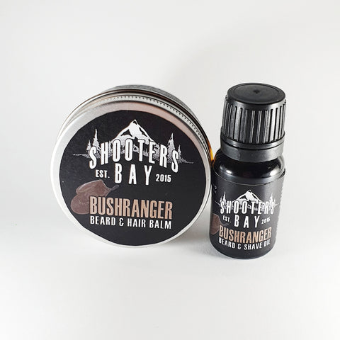 BUSHRANGER Beard Oil 10ml & Balm 45gm