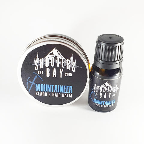 MOUNTAINEER Beard and Shave Oil 10ml & Balm 45gm