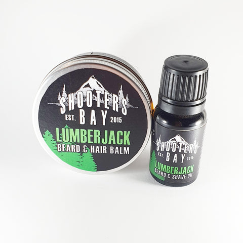 LUMBERJACK Beard and Shave Oil 10ml & Balm 45gm